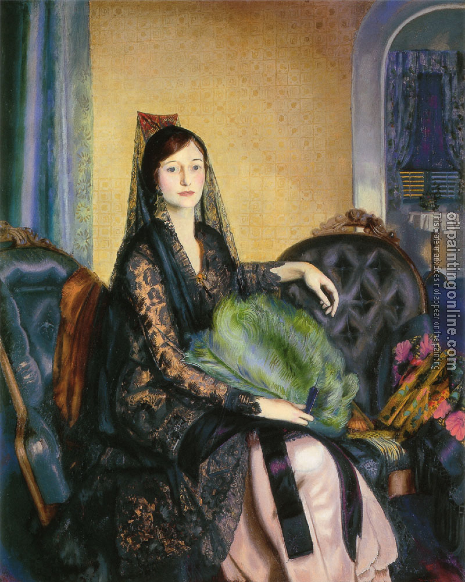 George Wesley Bellows - Portrait of Elizabeth Alexander